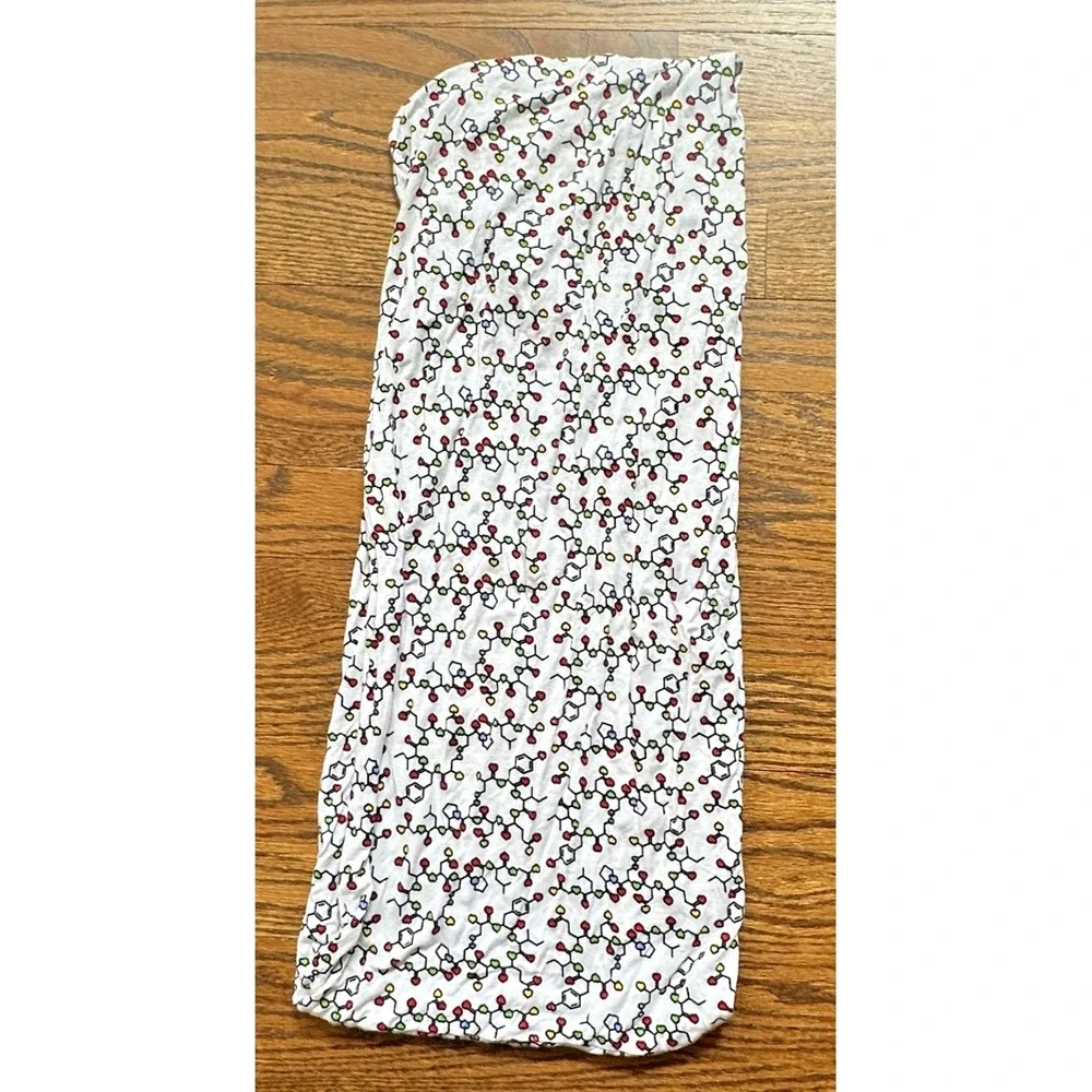Svaha USA Chemistry Molecule STEM Science Infinity Scarf White Multicolor Scarf